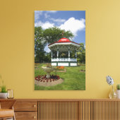 カナダ、ノバスコシア、ハリファックス、パブリックガーデン。2 キャンバスプリント (インサイチュ (リビング))