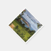 カナダ，ノバスコシア，ブロミジン スタンダードカクテルナプキン (角)