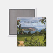 カナダ,ノバスコシア,ブロミジン マグネット (正面/裏面)