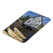 カナダ，ノバスコシア，ルーネンバーグ マグネット (左側)