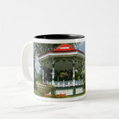 カナダ、ノヴァスコシア、ハリファクス、公園。 ツートーンマグカップ (正面左)