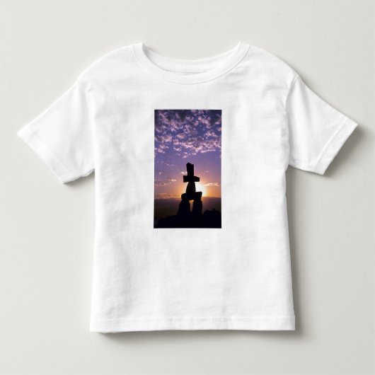 カナダ ノースウエスト準州 イヌクシュク トドラーTシャツ (正面)