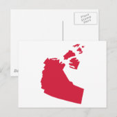 カナダ – ノースウエスト準州 ポストカード (正面/裏面)