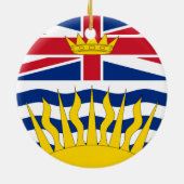 カナダ – バンクーバークリスマスオーナメント セラミックオーナメント (裏面)