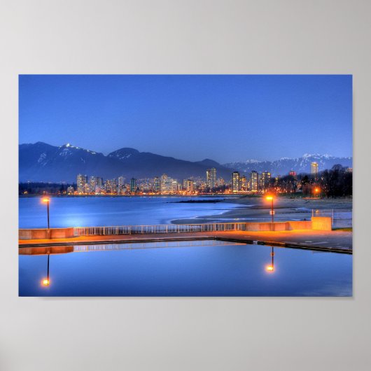 カナダ，バンクーバー，キティラノビーチ ポスター (正面)