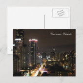 カナダ，バンクーバー ポストカード (正面/裏面)