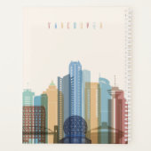 カナダ，バンクーバー |都市スカイライン プランナー手帳 (裏面)