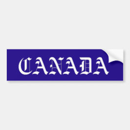 カナダ バンパーステッカー