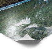 カナダ・バンフ国立公園のレイク・ルイーズを反射する フォトプリント            (角)