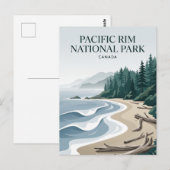 カナダ パシフィック・リム国立公園保護区 ポストカード (正面/裏面)