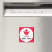 カナダ・ヒア来I マグネット (インサイチュ (食洗機))