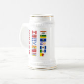 カナダ ビールジョッキ (正面左)