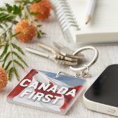 カナダ・ファースト、カナダの保守的パーティー キーホルダー (正面右)