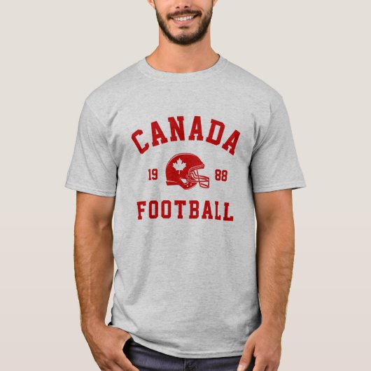カナダ フットボール Tシャツ (正面)