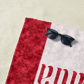 カナダ、フラッグシャワーカーテン ビーチタオル (インサイチュ)