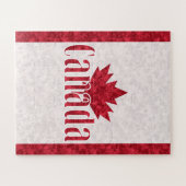 カナダ、フラッグシャワー ジグソーパズル (横)