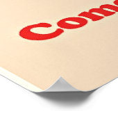 カナダ – フリーの土地 ポスター (角)