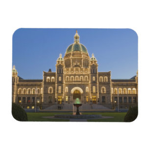 カナダ、ブリティッシュコロンビア州、ビクトリア、州議会ビル マグネット