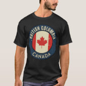 カナダ ブリティッシュコロンビア州 Tシャツ (正面)