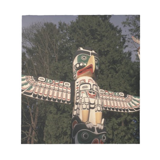 カナダ、ブリティッシュコロンビア、バンクーバー。先住民 ノートパッド (正面)