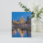 カナダ、ブリティッシュコロンビア、ビクトリア、インナー ポストカード (スタンド正面)