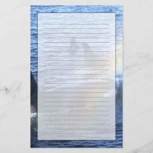 カナダ、ブリティッシュ・コロンビア、ジョンストン・ストレート、 便箋 (正面)