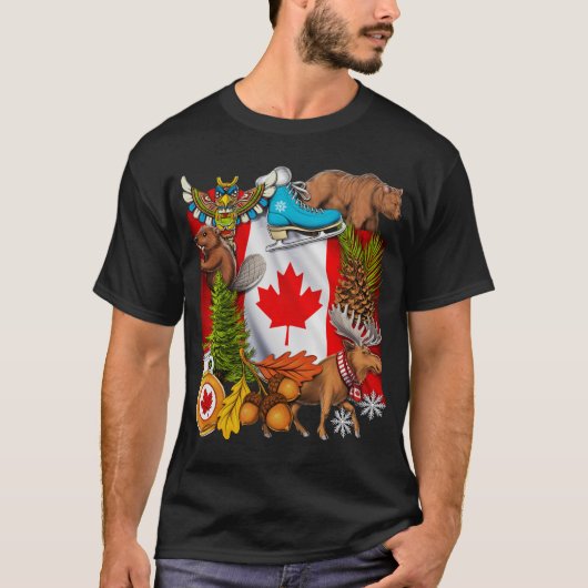 カナダ プライド Tシャツ (正面)