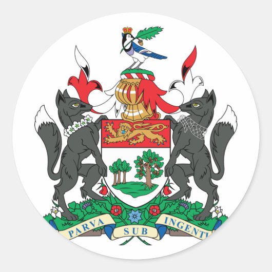 カナダ，プリンセエドワード ラウンドシール (正面)