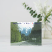 カナダ・ホープ市に入る ポストカード (スタンド正面)