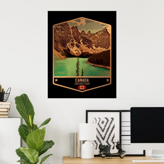 カナダ ポスター (ホームオフィス)