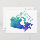 カナダ ポストカード (正面/裏面)