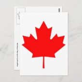 カナダ ポストカード (正面/裏面)