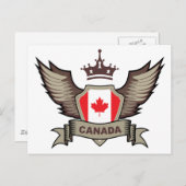 カナダ ポストカード (正面/裏面)