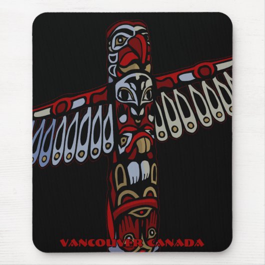カナダ マウスパッド お土産 カスタム カナダ アート ギフト (正面)