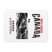 カナダ マグネット (横)