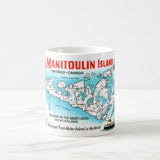 カナダ マニトゥーリン島 マグカップ (中央)