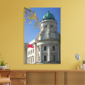 カナダ、マニトバ、ウィニペグ:法廷 キャンバスプリント (インサイチュ (リビング))