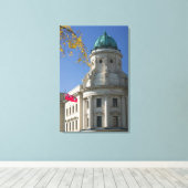 カナダ、マニトバ、ウィニペグ:法廷 キャンバスプリント (インサイチュ (ウッドフロア))