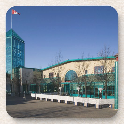 カナダ、マニトバ、ウィンニペグ:フォークス市場 コースター (正面)