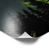 カナダ、マニトバ。オーロラボレアリスの見解と フォトプリント            (角)