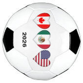 カナダ・メキシコUSA主催サッカー大会2026 サッカーボール (回転)