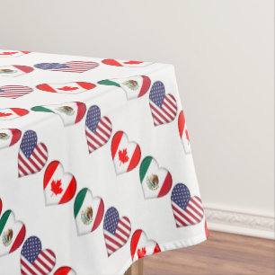 カナダ・メキシコUSA主催サッカー大会2026 テーブルクロス