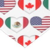 カナダ・メキシコUSA主催サッカー大会2026 テーブルクロス (アングル)