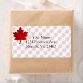 カナダ – メープルリーフバイシャーリー・テイラー ラベル (インサイチュ)