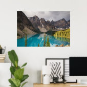 カナダ – モレーヌ湖のポスター ポスター (ホームオフィス)