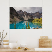 カナダ – モレーヌ湖のポスター ポスター (キッチン)