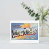 カナダ，モントリオールからのご挨拶 ポストカード (スタンド正面)