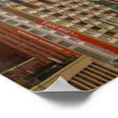 カナダ,モントリオールの建物の風光明媚な景色 ポスター (角)