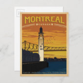 カナダ,モントリオール ポストカード (正面/裏面)