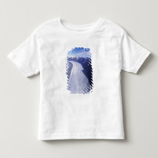 カナダ、ユーコン準州、クルアーン国立公園 トドラーTシャツ (正面)